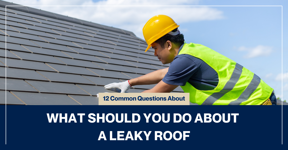 What Should YOU DO About a Leaky Roof