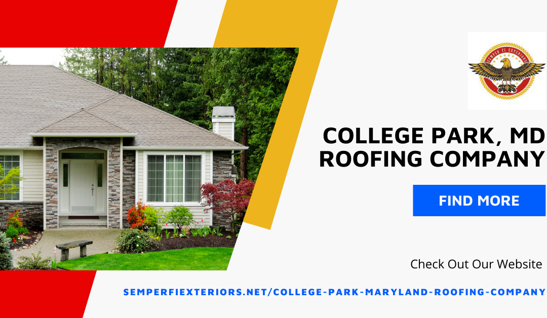 College Park, Maryland Roofing Company