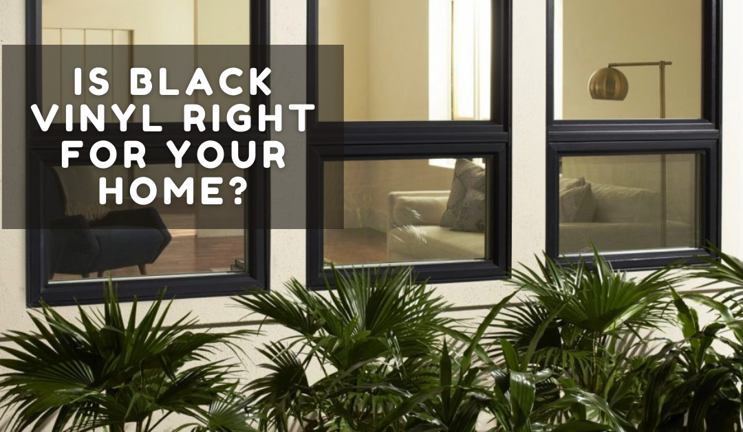 Are Black Vinyl Windows Right for You?