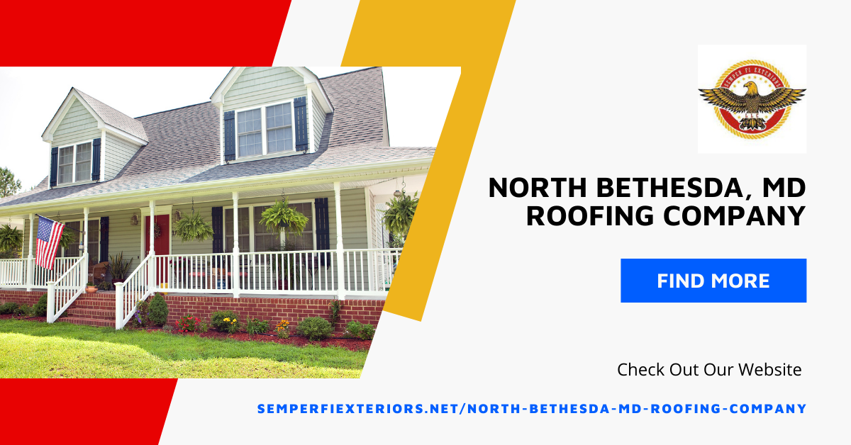North Bethesda, MD Roofing Company